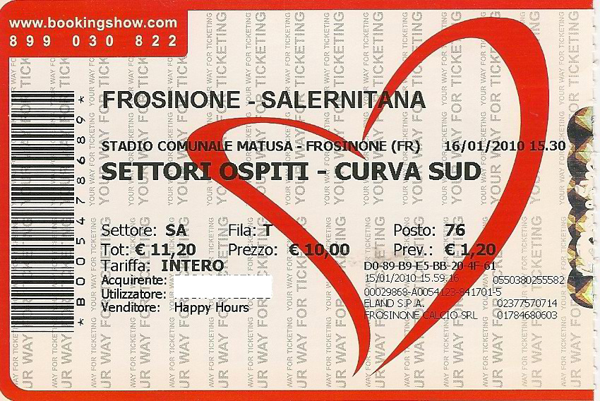
            Settore Ospiti - Curva Sud            