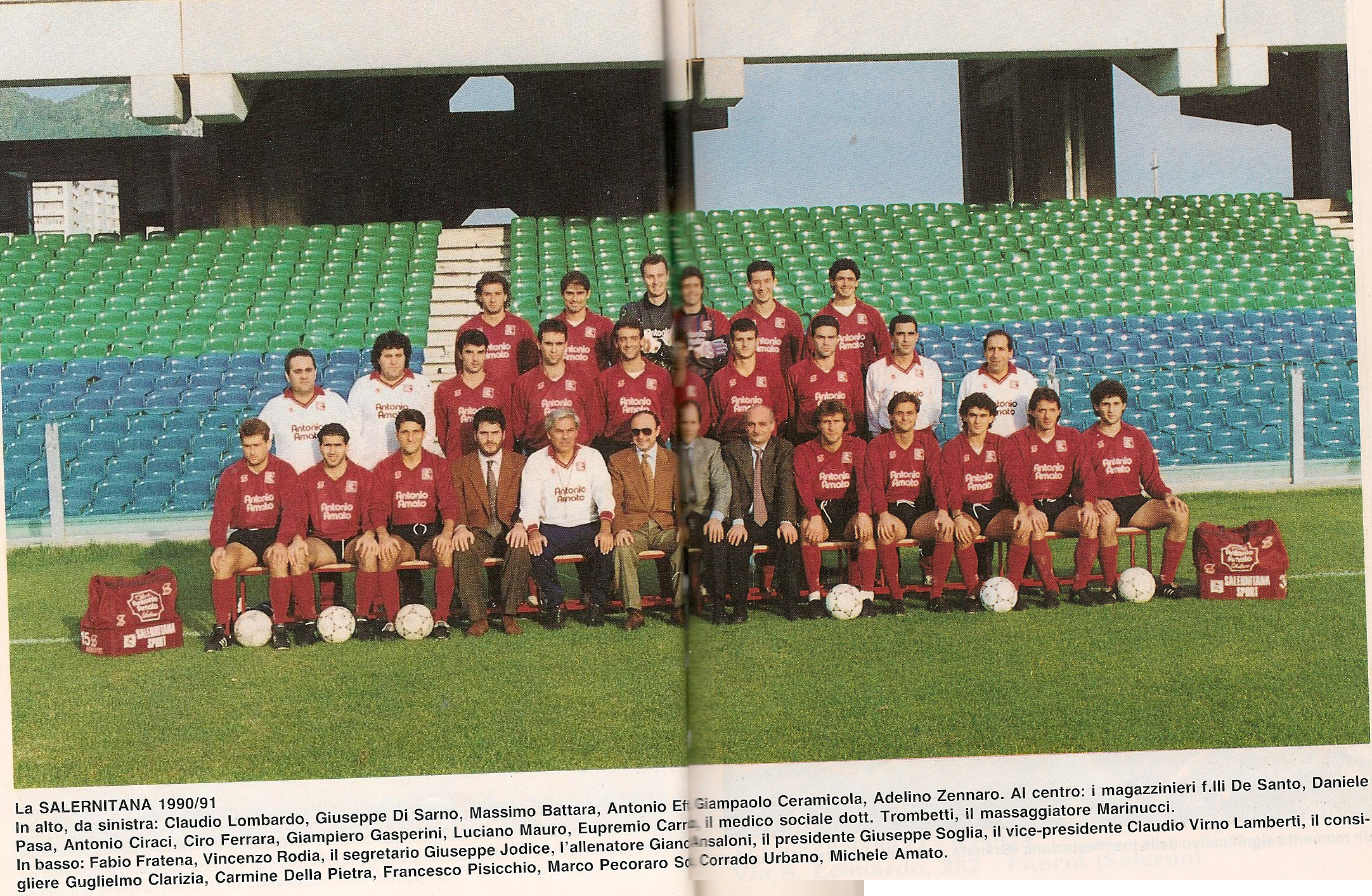 Rosa Salernitana 1990-91