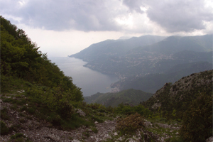 Vista dal monte Falerzio