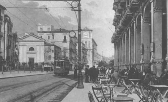 Via Roma Caffè Vittoria 1915