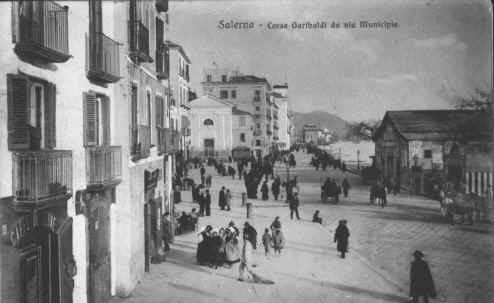 Corso Garibaldi da Via Municipio 1927