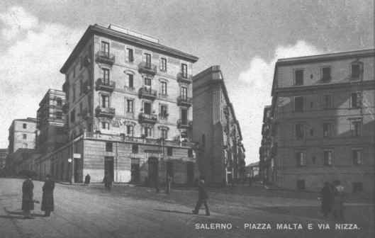 Piazza Malta e Via Nizza 1942