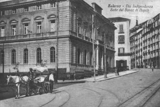 Via Indipendenza Banco di Napoli 1920