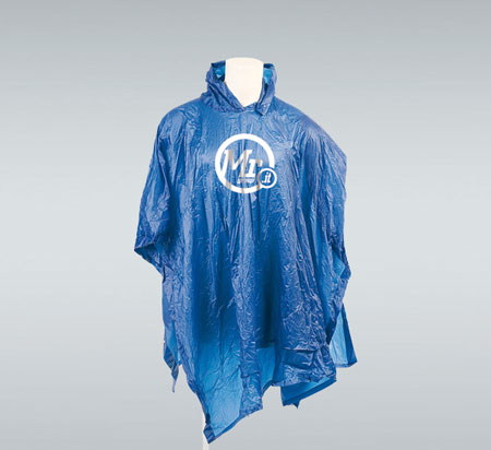 Poncho antipioggia in pvc