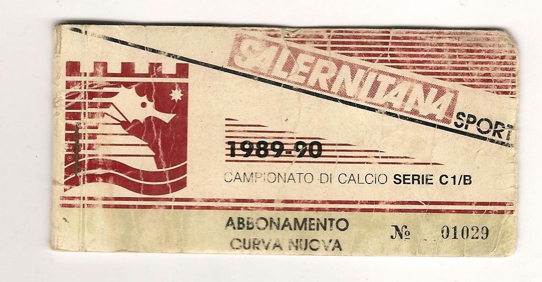 Salernitana Story Campionato Serie C1 Anno 1989 90
